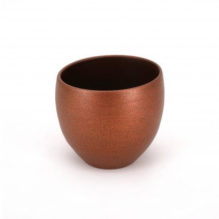 Japanese large cup Ø8,5cm in ceramic DÔKI golden