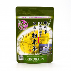 Thé vert en poudre japonais récolté au primtemps, FUNMATSUCHA SPRING, 50g