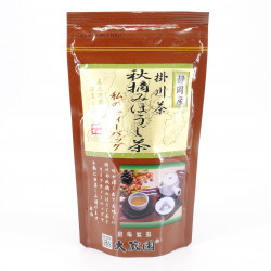 20 bustine di tè verde giapponese tostato raccolto in autunno, TEA BAG HOUJICHA AUTUMN, 50g