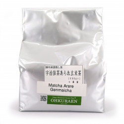 Thé vert japonais Matcha Arare genmaicha, 1kg