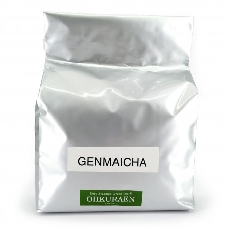 Tè verde con riso soffiato giapponese Genmaicha raccolto in autunno, GENMAICHA AUTUNNO, 1kg