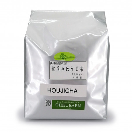 Tè verde tostato giapponese raccolto in autunno, HOUJICHA AUTUMN, 1kg