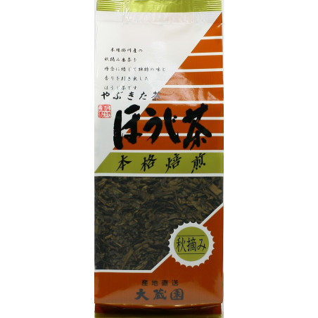 Japanese roasted green tea harvested in autumn, HOUJICHA AUTUMN, 130g