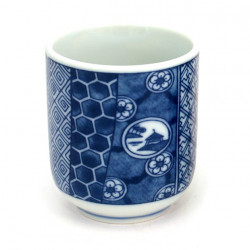 taza de té japonés, SHONZUI, paisaje