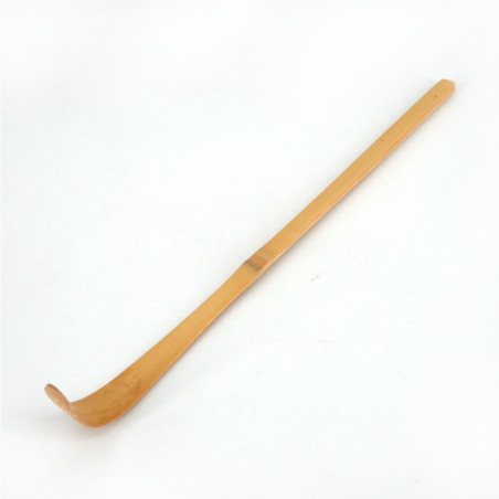 Cuchara japonesa de bambú matcha, SHIRATAKE, 18cm